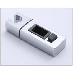 Adjustable Sliding Shower Head Holder, ABS Shower Holder For Bathroom, 31 X 18 Mm Rectangular Shower Bar