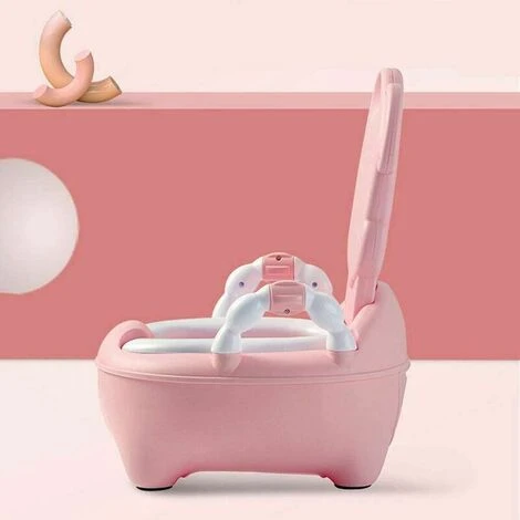 Potty Potty Potty Toilet Seat Potty Training Toilet Seat With Backrest - Image 2