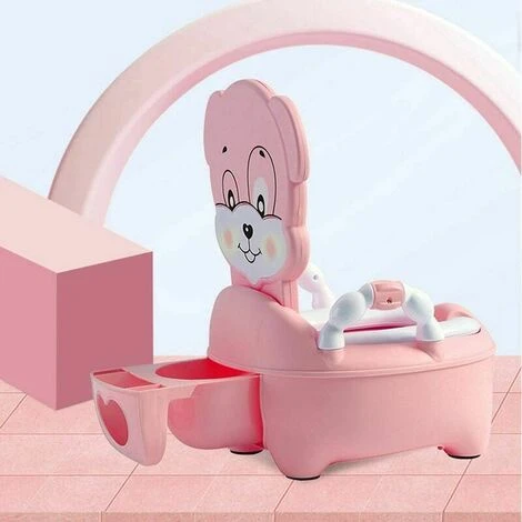Potty Potty Potty Toilet Seat Potty Training Toilet Seat With Backrest - Image 3