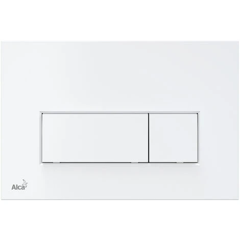 Alca 85cm Low Height Wall Hung Toilet Set With Swiss Aqua Technologies Rimless Toilet And Gloss Chrome Plate (Alca85FSat-1-UK) - Image 4