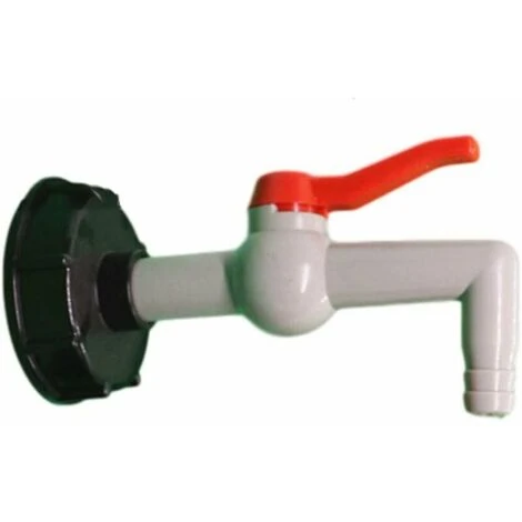 1000L Plastic IBC Faucet Fitting, 60mm Coarse Thread Drain Tank Adapter For Garden Faucet Tub Adapter, Export 20/25/32mm(20mm)