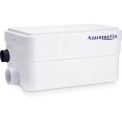 Aquamatix Duscha 250W Sanitary Silent Waste Pump, Lift Pump Shower Equipped With Two Inlets