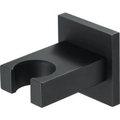 Wall Mounted Shower Holder For Hand Shower, Brass, Suitable For Any Space In The Bathroom,Black