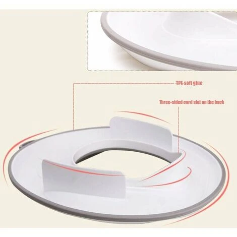 Children's Toilet Seat,Toilet Reducer Booster Child Toilet,Baby Size Potty Toilet Training Seat Child Toilet Ring - Image 3