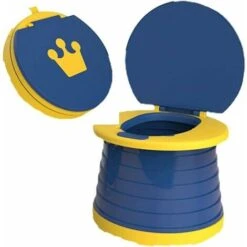 Children's Toilet, A Potty Training Potty, Baby Toilet Reducer, Child Toilet Seat Booster Seat, For 38-42 Cm Height Toilet, For 0-6 Years Old Children（Maroon Blue