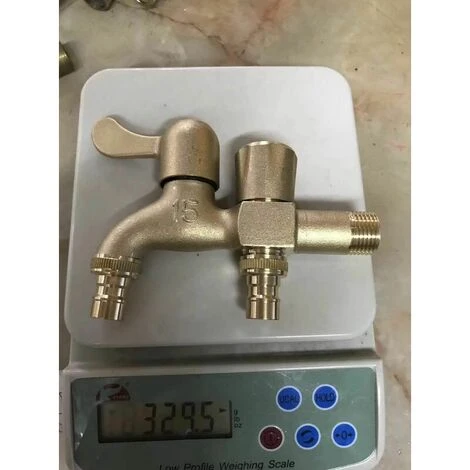 High Quality Brass Dual Use Washing Machine Faucet Bathroom Corner Faucet Garden Faucet Outdoor Mixer Garden Faucet A - Image 3