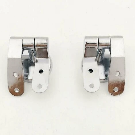 Zinc Alloy Toilet Lid Hinge With Screws Accessories Toilet Accessories - Image 2