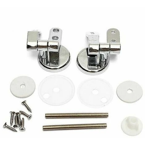 Zinc Alloy Toilet Lid Hinge With Screws Accessories Toilet Accessories - Image 3