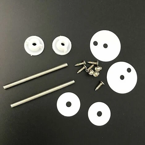 Zinc Alloy Toilet Lid Hinge With Screws Accessories Toilet Accessories - Image 5
