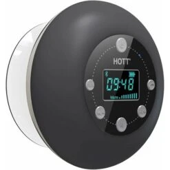 Shower Radio Bluetooth 5.0 Waterproof Speaker Wireless Bathroom Music