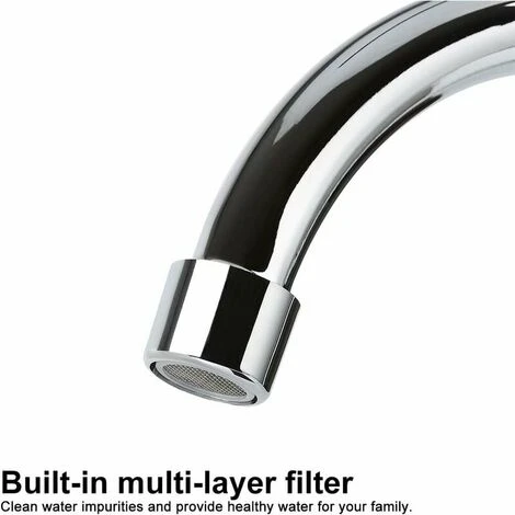 Cold Water Sink Faucet Single Hole High Arc Single Handle Faucet For Garden Bar And Outdoor RV (Free Cold Water Supply Lines) - Image 5