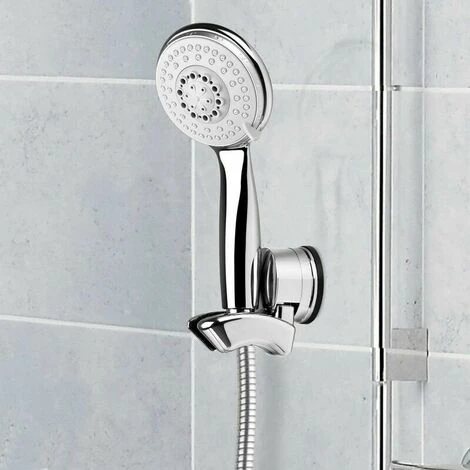 Shower Holder, Adjustable Shower Suction Cup, Wall Mounted Shower Head Holder, Bathroom Accessories - Image 4