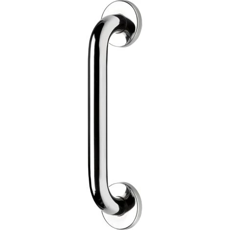 Croydex 30cm Stainless Steel Safety Grab Bar Rail, Chrome - Image 2