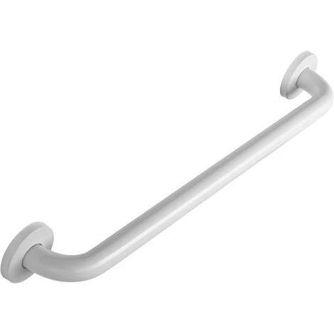 Croydex 60cm Stainless Steel Safety Grab Bar Rail, White - Image 2